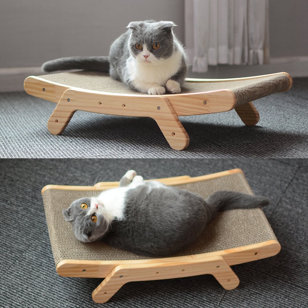 Deformation Cat Bed Vertical Corrugated Paper Grinding Claw Toy Replaceable Core Pet Products Secondary image