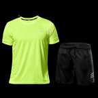 Men Sports Suit Breathable Athletic Wear Sportswear Running