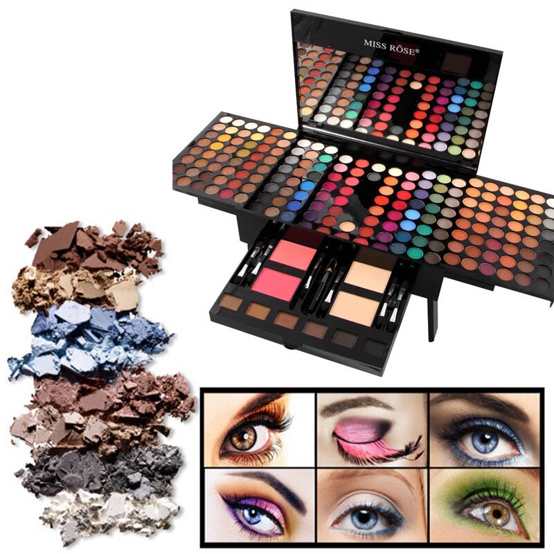 180 Colors Eyes Shadow Blush Set Personalized Piano-shaped Makeup Palette Box Main image