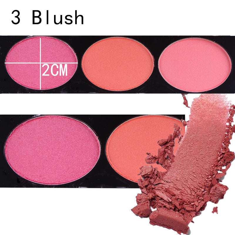 MISS ROSE 144 color 3 color 3 Color Eyeshadow blush eyebrow makeup makeup makeup kit special wholesale Secondary image