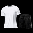Men Sports Suit Breathable Athletic Wear Sportswear Running