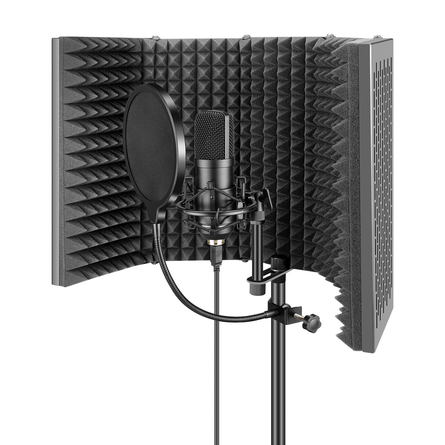 Microphone Recording Studio High-Quality Noise Reduction Screen Blowout Prevention Net Main image