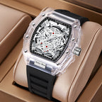 Wholesale Fashionable Transparent Mens Watches Waterproof Timepieces