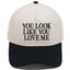 Embroidered Color-Block Casual Baseball Cap For Men And Women
