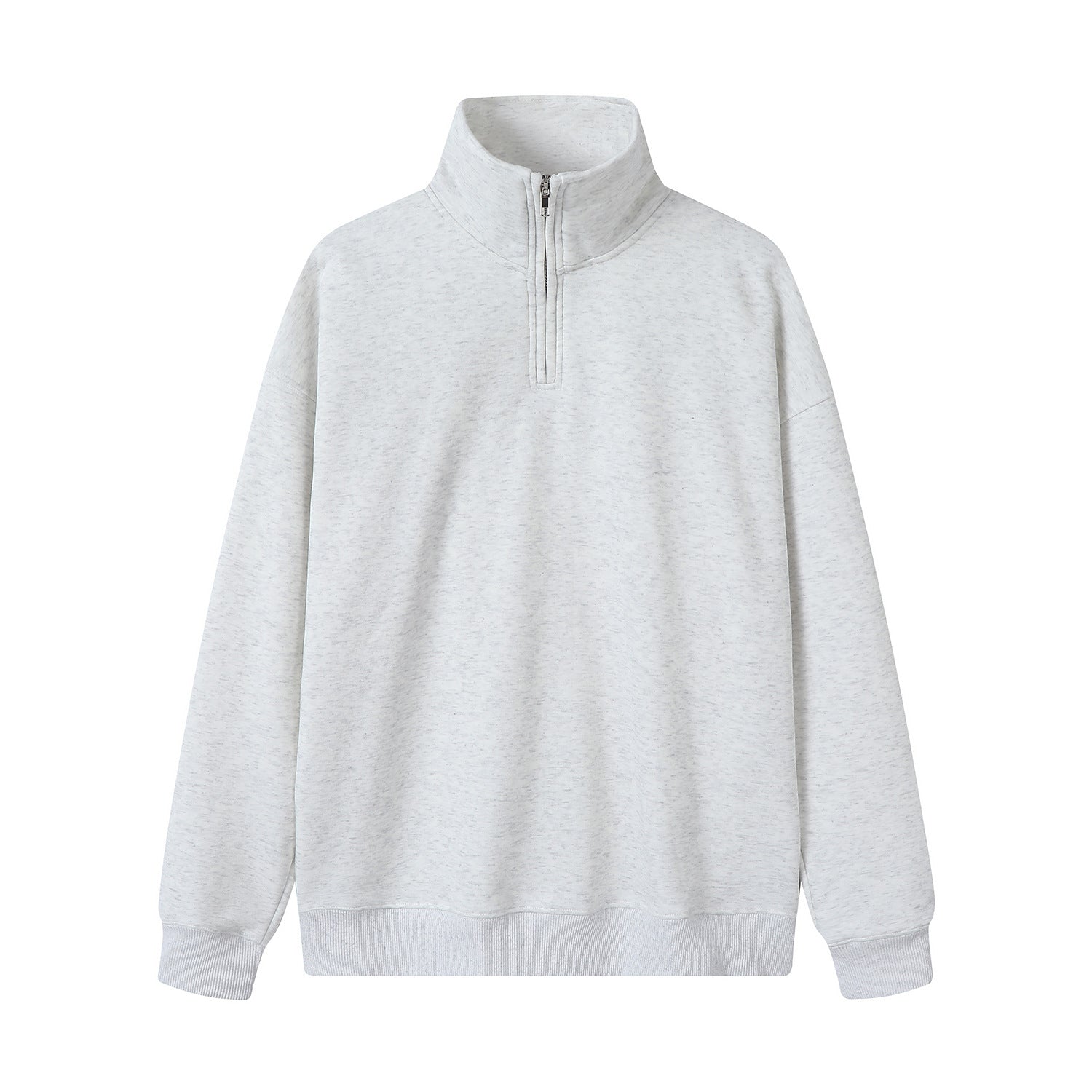 Women's  Premium Half-zip Stand-up Collar Hoodie
