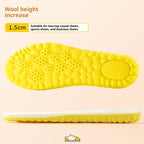 Cloud Winter Warm Height Increasing Insole Wool Fleece Lined