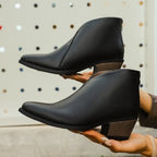 Womens Boots With A Back Zipper
