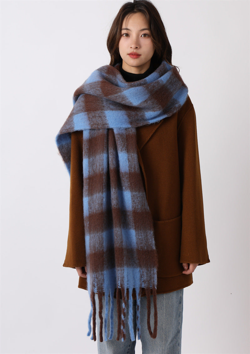 Womens Winter Scarf For WarmthPremium Faux Cashmere With A Luxurious Feel