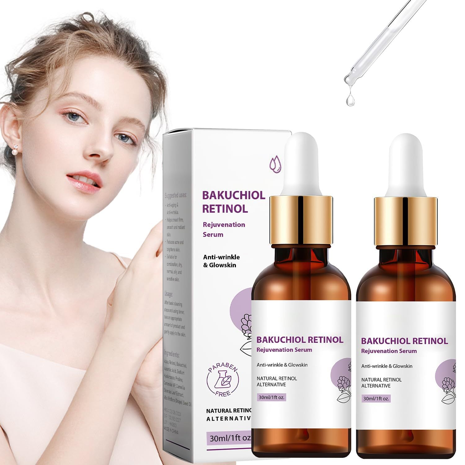 Venature Bakuchiol Retinol Rejuvenation Serum Secondary image