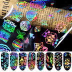 Nail Laser Star Sticker Thermal Transfer Nail Decals Symphony Star Paper