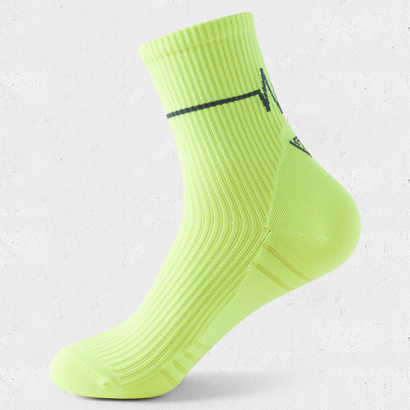 Sweat-wicking Training Running Socks Mid-calf Socks ECG