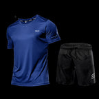 Men Sports Suit Breathable Athletic Wear Sportswear Running