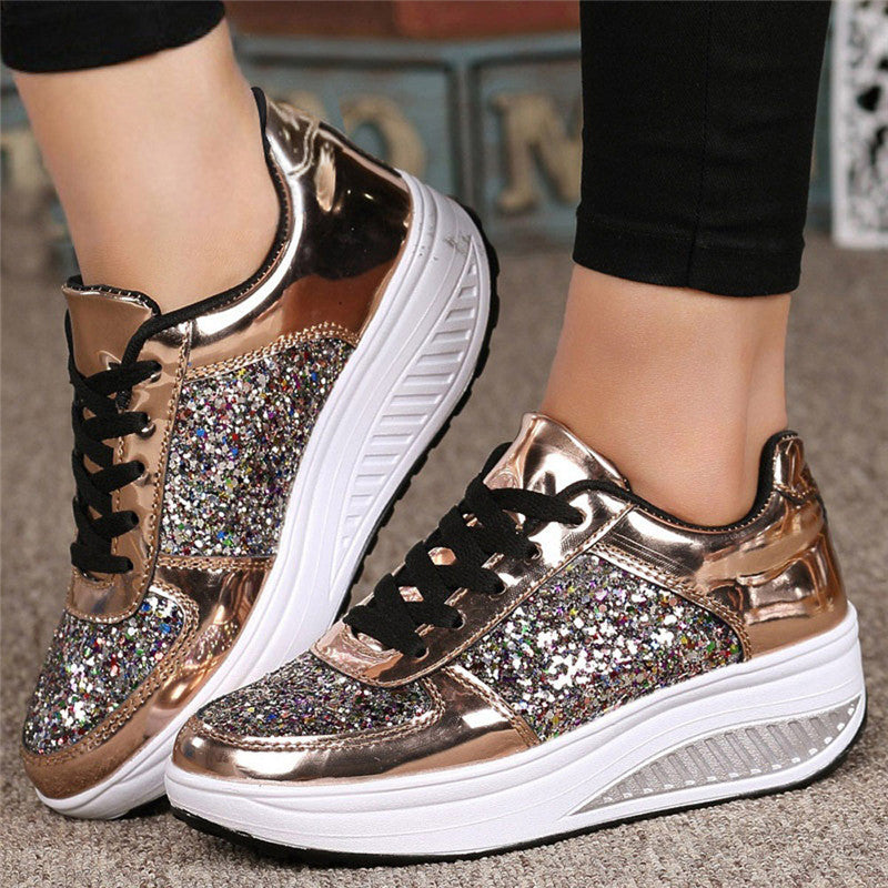 Sequin women's sneakers Secondary image