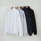 Women's  Premium Half-zip Stand-up Collar Hoodie