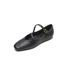Flat Versatile Non-slip Vintage Mary Jane For Women's Single-layer Shoes