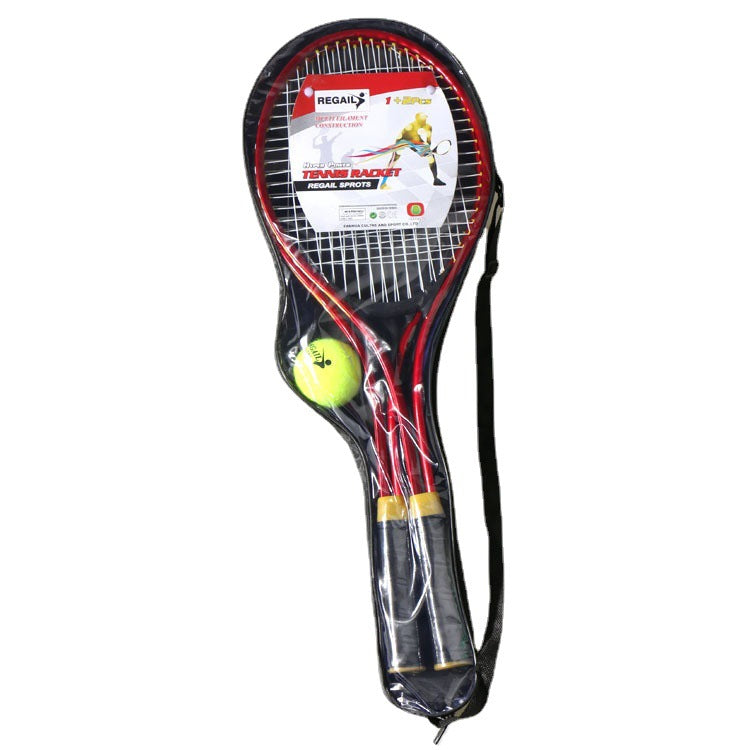 Two Sets Of 24 Inch Children's Tennis Rackets For Youth Training