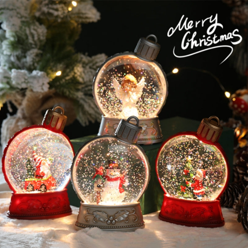 Christmas Holiday Decorations Luminous Simulation Flat Light LED Decoration Scene Layout Flame Light Home Decor Main image