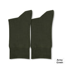 Pure Cotton Casual Antibacterial Deodorizing Mid-calf Socks