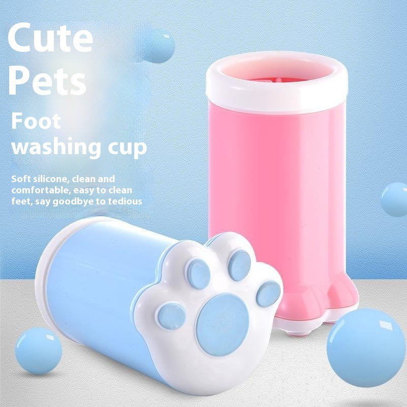 Dog Cleaning And Beauty Tools Portable Pets Dog's Paw Large Silicone Foot-washing Machine Pet Products Secondary image