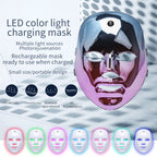 LED Rechargeable Face Mask Acne And Freckles Led Color Light Mask