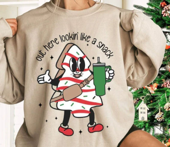 2025 Europe And America Women's Fun Long-sleeved Loose Animal Series Fashion Print Round Neck Sweatshirt