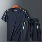 Leisure Sports Breathable And Quick-drying Two-piece Sportswear Suit