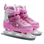 Children's Plush Insulated Adjustable Ice Skate Shoes