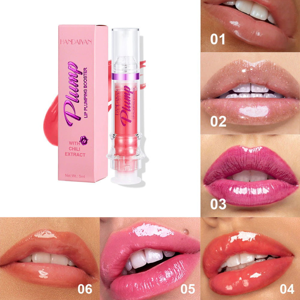 New Tube Lip Rich Lip Color Slightly Spicy Lip Honey Lip Glass Mirror Face Lip Mirror Liquid Lipstick Main image